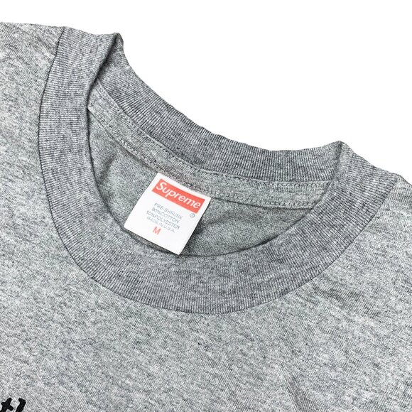 Supreme SS17 FTP T-shirt Heather Grey - Picture 3 of 4